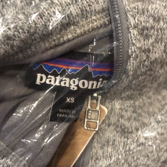 Patagonia better sweater 3/4 zip new grey - Picture 5 of 6